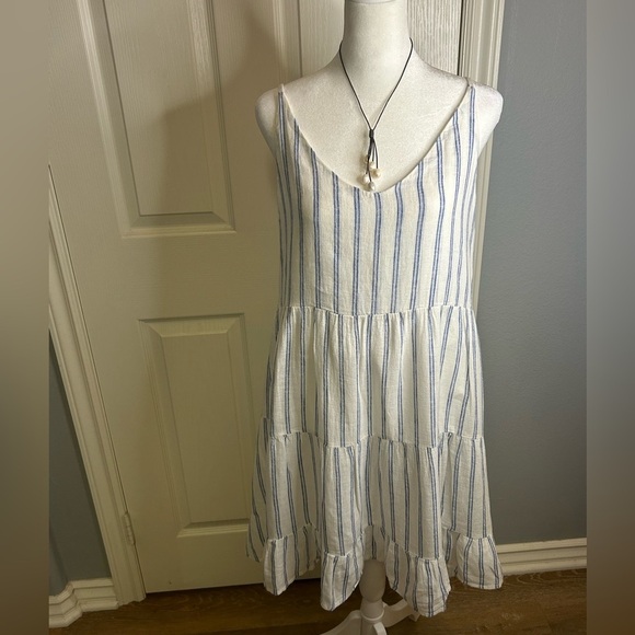 Rails Dresses & Skirts - 💙🤍”Rails” Mattie Marine Stripe Sundress Navy/White w/ Adjustable Straps Size M